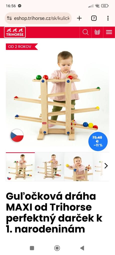 Trihorse dráha maxi, 