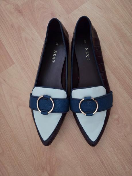 Kožené topánky, next,40