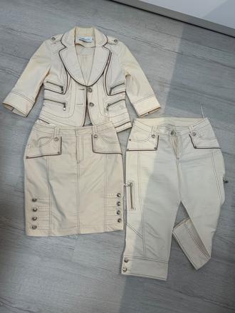 Dámsky trojdielny kostým, m
