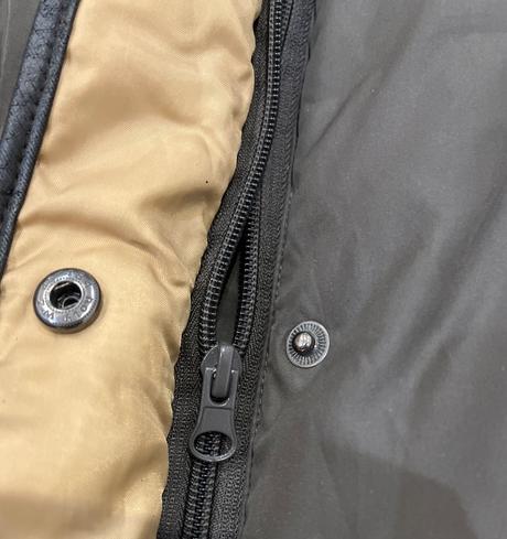 Montereggi point kabát pravé husacie páperie, l