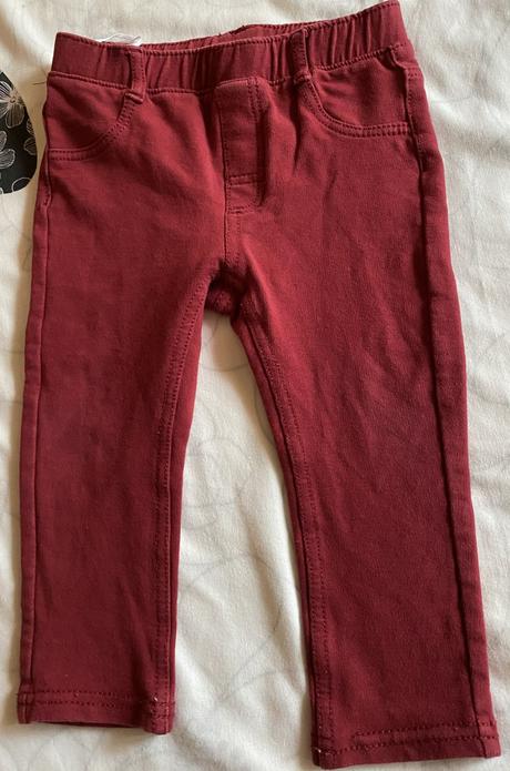 Kvalitné legínové nohavice - tepláčky h&m v. 86, h&m,86