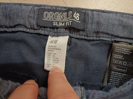 Nohavice h&m, h&m,152