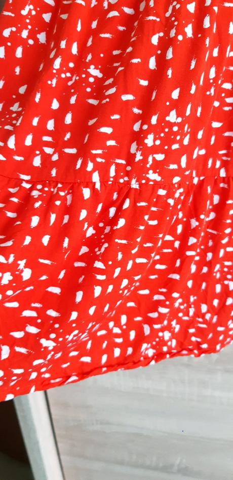 Cervene letne saty l/xl, esmara,l