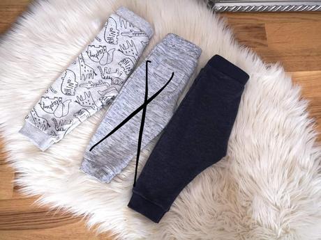 2x tepláky 6/9 mes, f&f,74