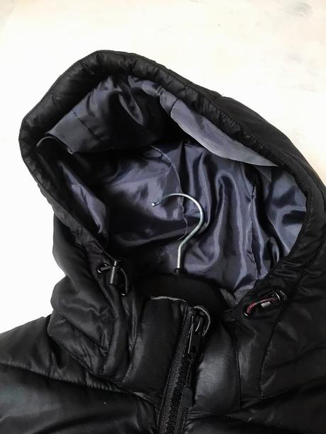 Teplá vesta s kapucňou, h&m,xs