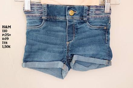 Šortky, h&m,110