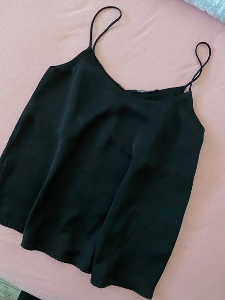 Čierny top, stradivarius,xs