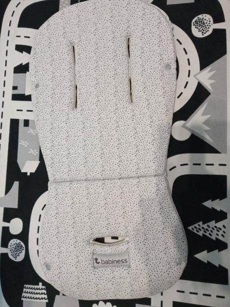 Unisex podložka do kočíka s pamäťovou penou, 