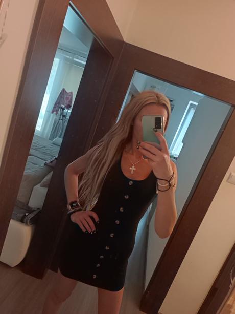 Šaty čierne veľ. s, sinsay,s