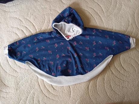 Zateplené pončo, 80