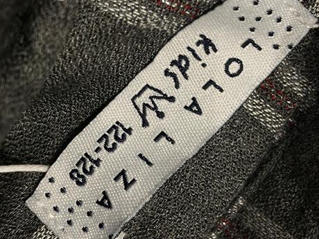 Dievčenské kárované košeľové šaty (122-128), 122 / 128