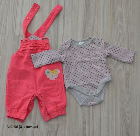 Menčestrové nohavice+body, f&f,50