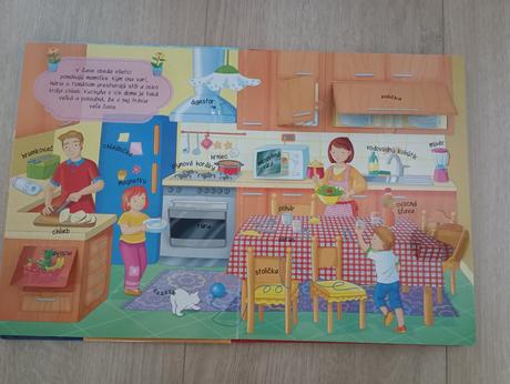 Veľká kniha s otváracími okienkami môj dom, 