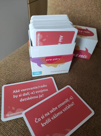 Na kus reči - hra pre páry, 