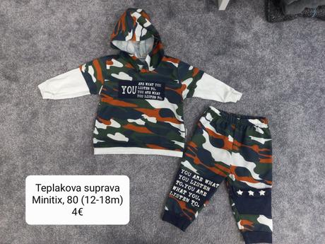 Teplakova suprava, minitix, 80 (12-18m), 80