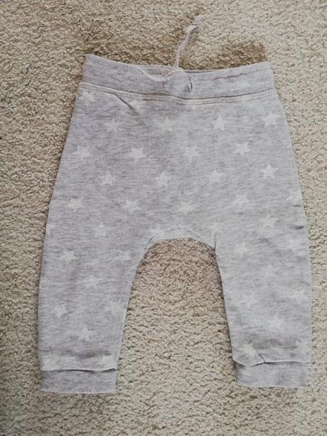 Sivé teplaciky, h&m,68