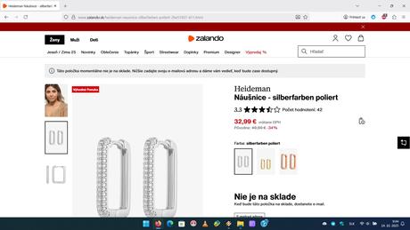 Náušnice so zirkónovými kameňmi 2, 