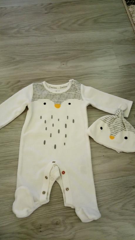 Velurovy overal s čiapkou tucniak, f&f,62