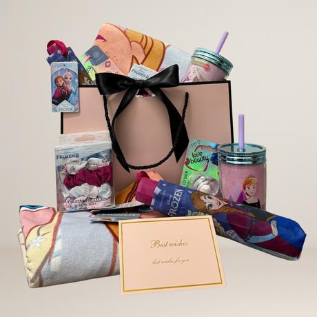 Darčekový balíček disney frozen v luxusnej taške, 