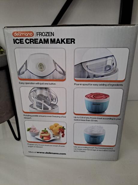 Zmrzlinovač, nový, delimano, 