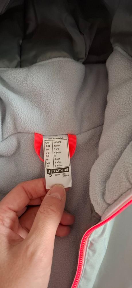 Lyžiarska bunda wedze, wedze,128