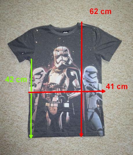 Tričko star wars, 158