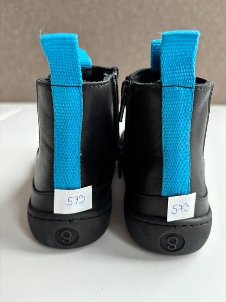 Shapen detské barefoot čižmy victory mini b/blue, 26