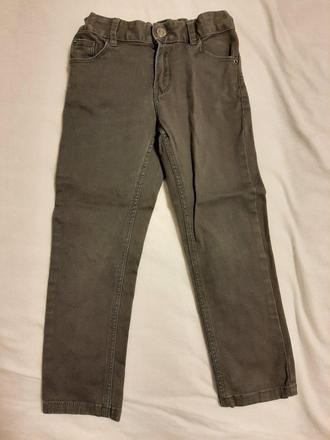 Bavlnene nohavice, h&m,110