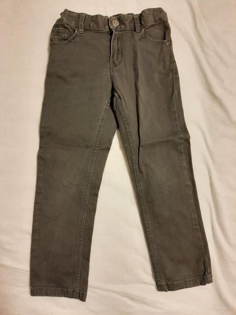 Bavlnene nohavice, h&m,110