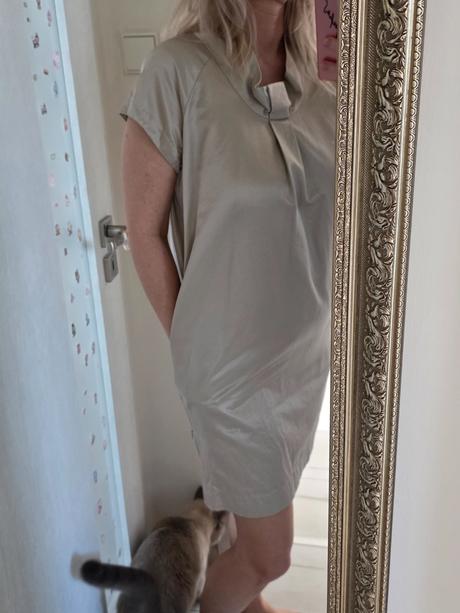 Saténové šaty malene birger, l