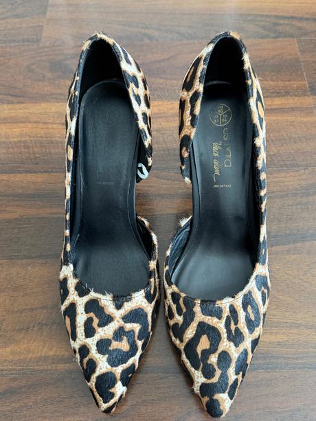 Dámske leopardie lodičky, 40