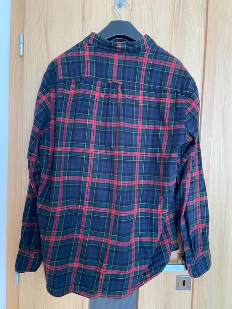 Pánska károvaná košeľa h&m, h&m,l