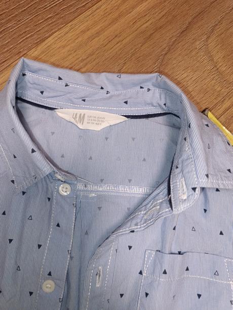Košeľa h&m 134. 8/9 rokov, h&m,134