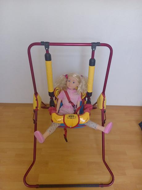 Detská hojdačka kovová, 