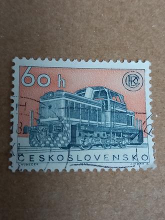 Známka československo čkd 1964, 