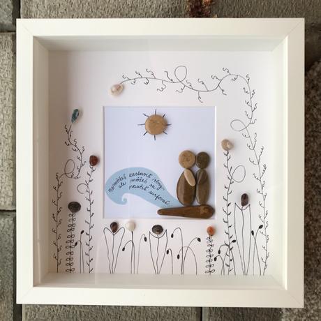 Obrazy z kamienkov s citatmy,