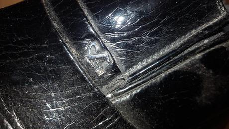 Čierne kožené topánky, 45