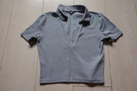 Vrúbkované tričko zara, zara,m