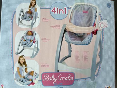 Klein baby coralie 4v1 stolicka hojdacka lehat, 