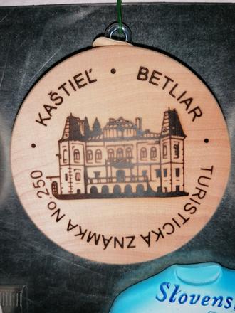 Turistická známka betliar, 