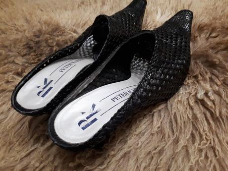Kožené elegantné šlapky peter keiser 39/40, 40