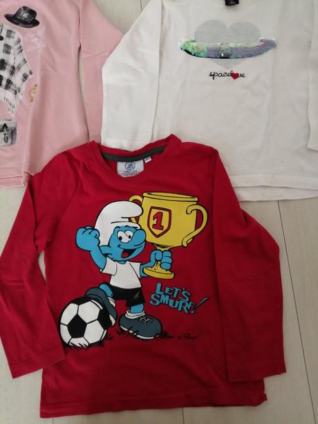 Trička 3 ks pre dievčatka veľ. 104, 104