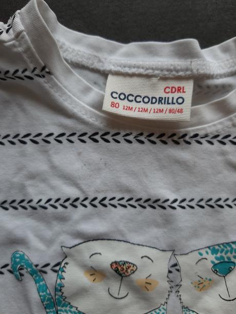 Tricko kratky rukav, coccodrillo,80