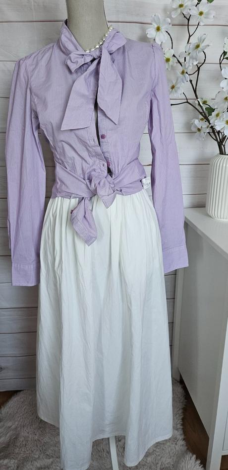 Pekná fialková zaujímavá košela, m