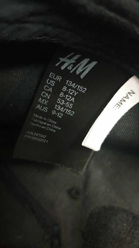 Šiltovka , zn. hm, h&m,152