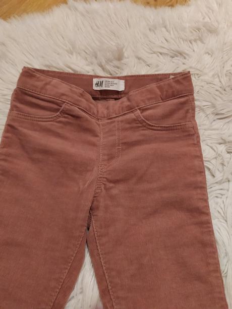 Teplé nohavice, h&m,104