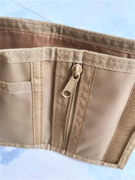 Plátenná peňaženka,