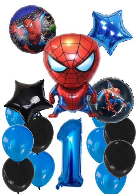 Balóny spiderman - až 15/16/17 kusov, 