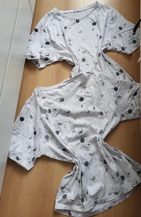2x bavlnené tričko, xl