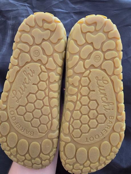 Kožené sandale s uzavretou špičkou barefoot, lurchi,28
